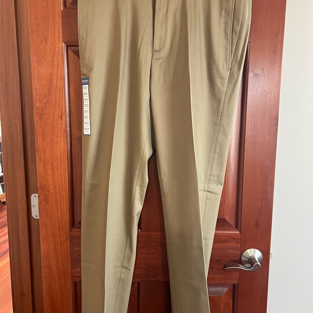 Haggar Men's Tan Pants